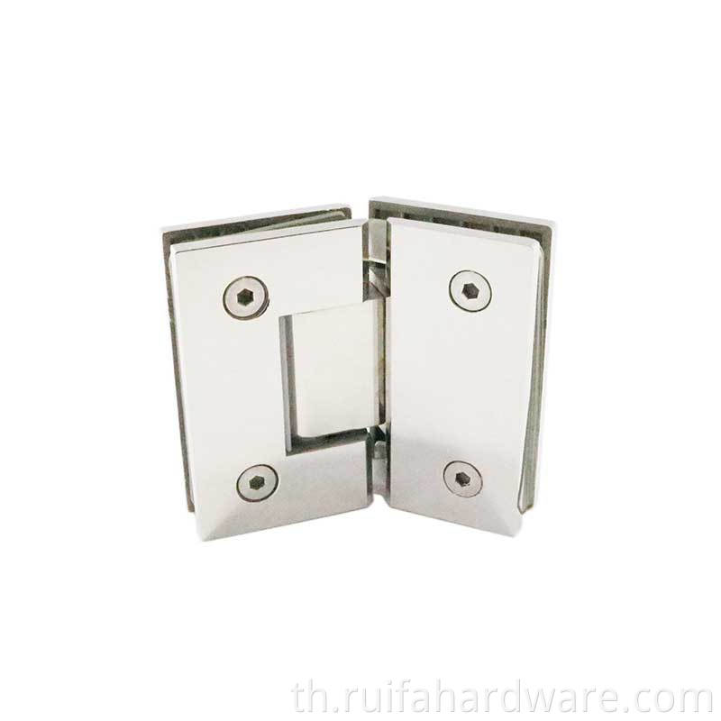 บานพับประตูห้องอาบน้ำกระจกไร้กรอบ (3) Frameless Glass Shower Door Hinges (3)